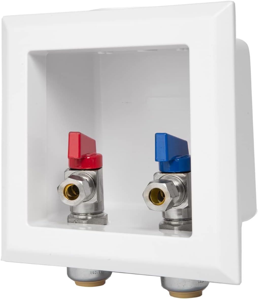 EFIELD Faucet Outlet Box with 1/2-Inch Push-Fit Connection