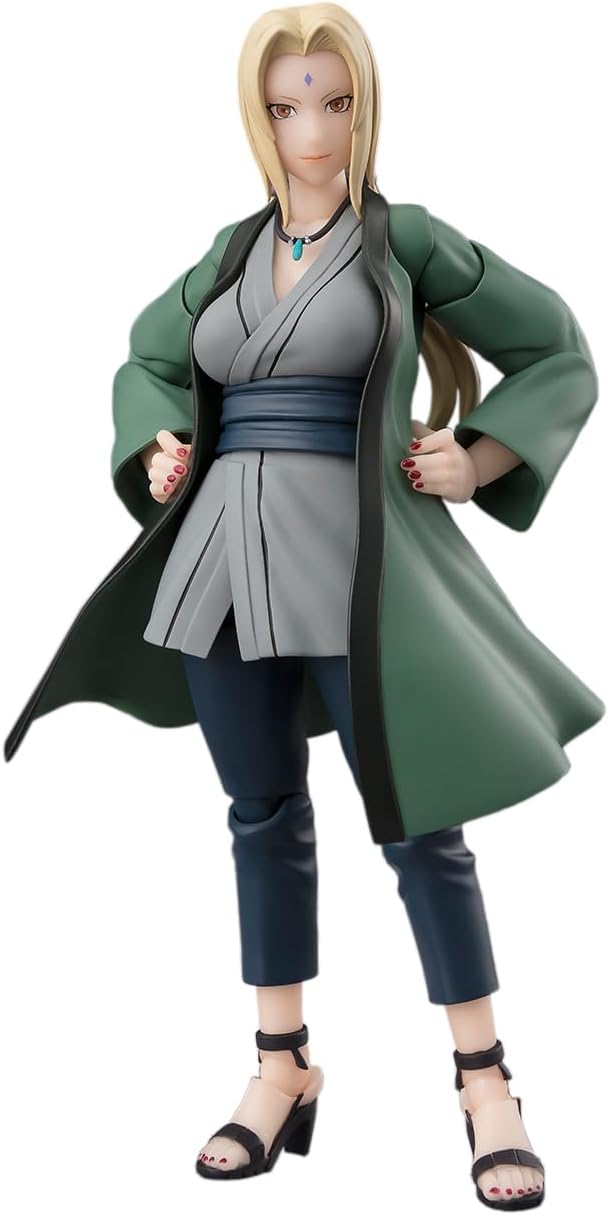 TAMASHII NATIONS Naruto Tsunade S.H.Figuarts Action Figure Review