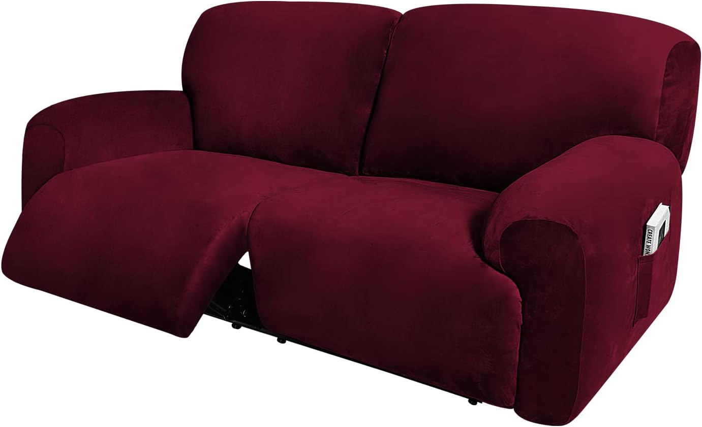 ULTICOR Extra Wide Reclining 2 Seater Sofa Cover for Comfort