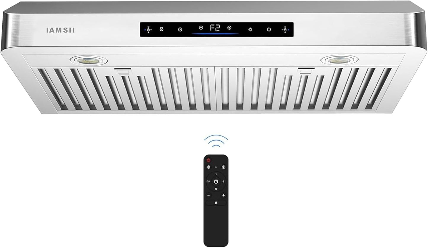 Under Cabinet Range Hood 36 Inch with 900 CFM Powerful Suction