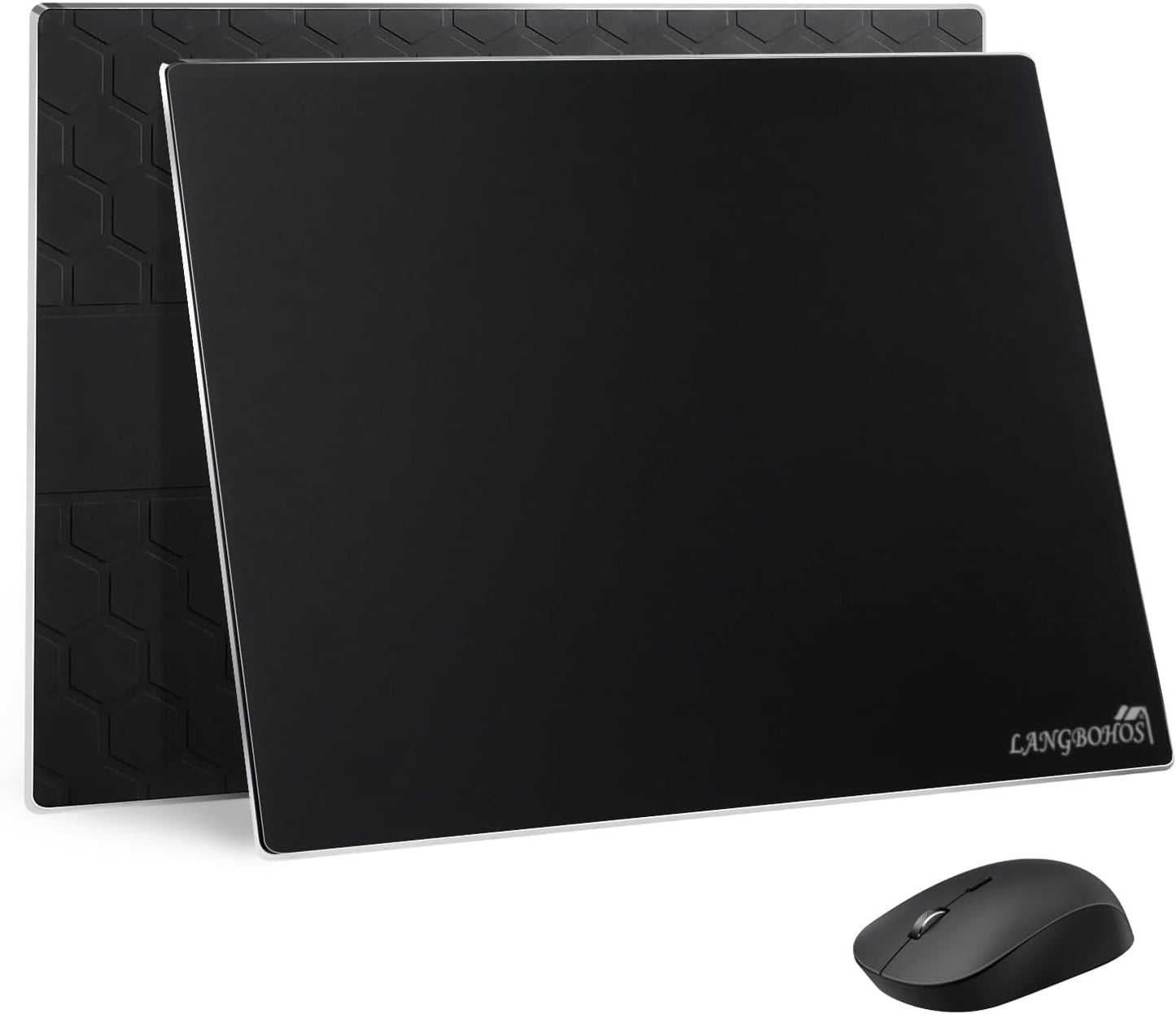 Glass Mouse Pad with Micro Etched Surface for Precision Gaming