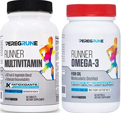 Runner Multivitamin & Omega 3 Fish Oil Bundle for Runners