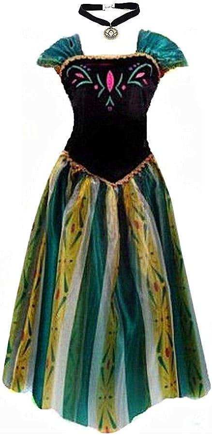 Queen Princess Adult Women Dress Costume for Halloween Fun