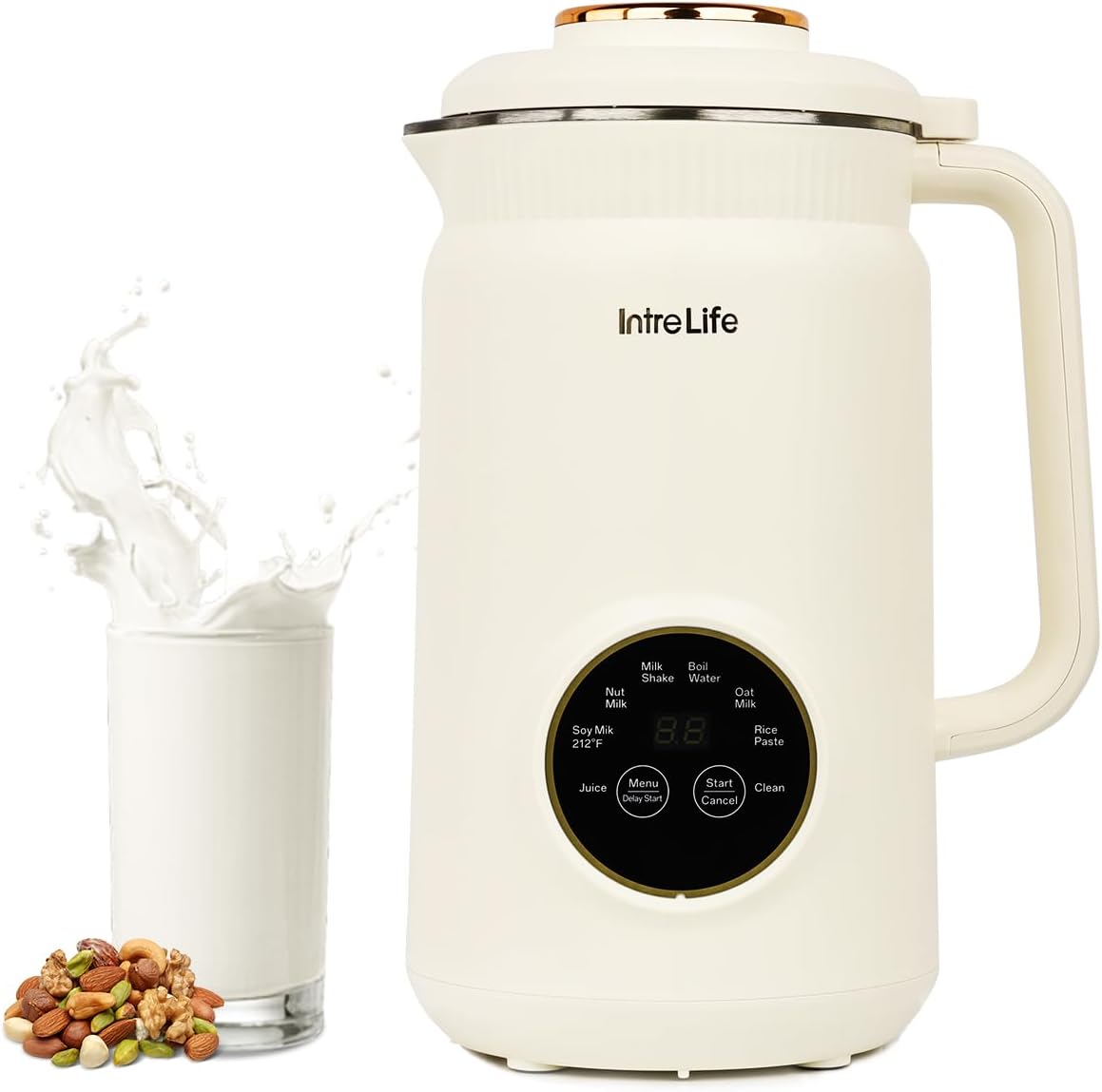 34 oz Nut Milk Maker Machine for Healthy Plant-Based Milk
