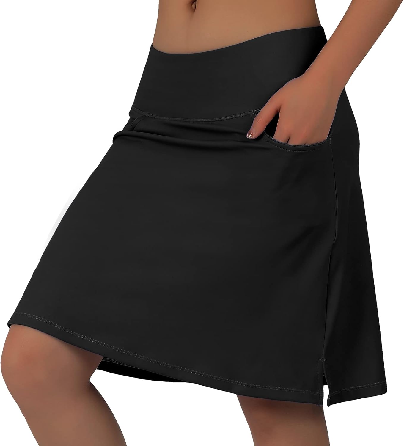 Skorts Skirts for Women - 20 in Knee Length Athletic Skirt