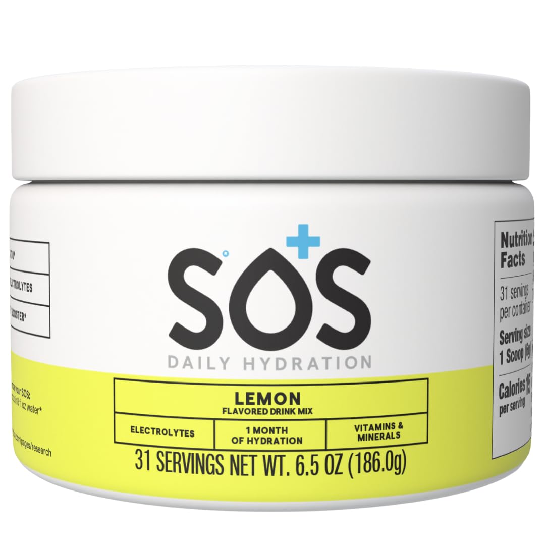 SOS Hydration Electrolyte Drink Mix for Rapid Rehydration