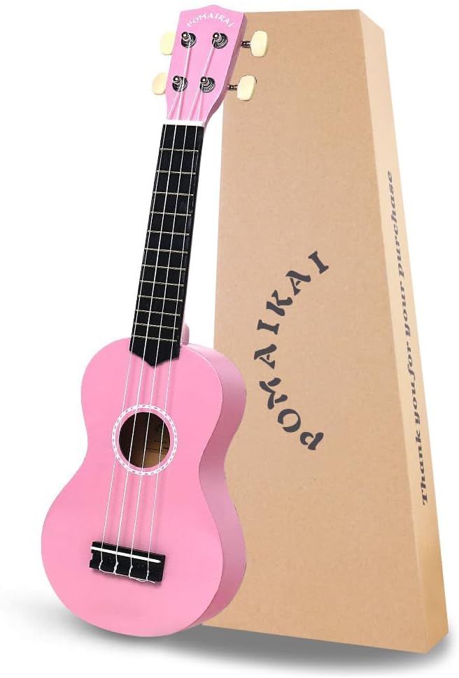 POMAIKAI 21 Soprano Ukulele: Perfect for Beginners