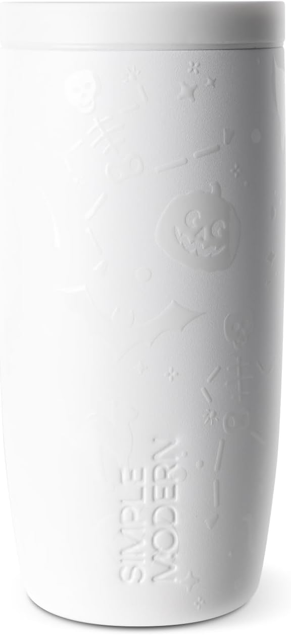 Simple Modern Halloween Signature Voyager Travel Coffee Mug