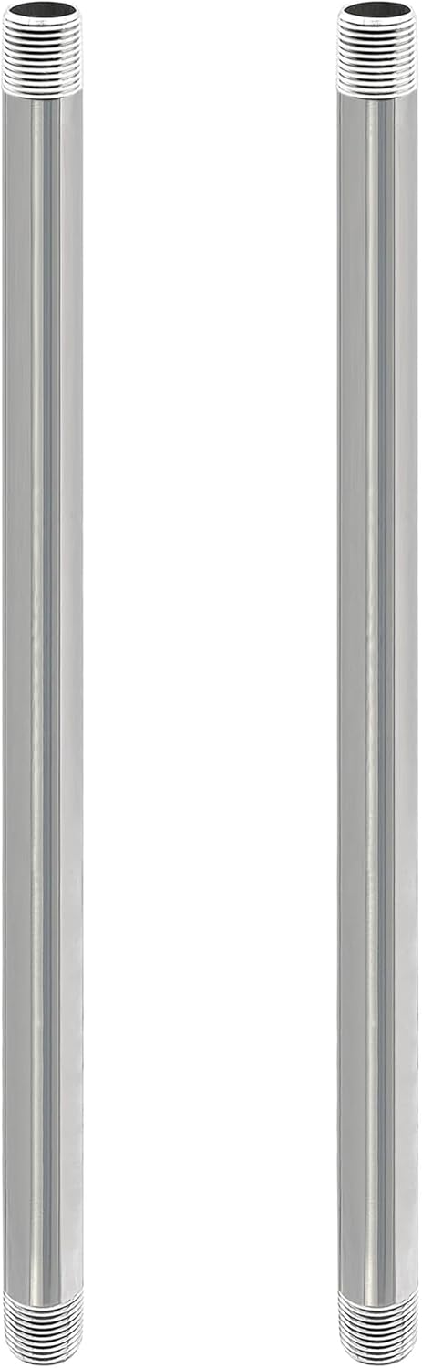 GeilSpace 1/2 Inch x 36 Inch Stainless Steel Pipe Nipple Set