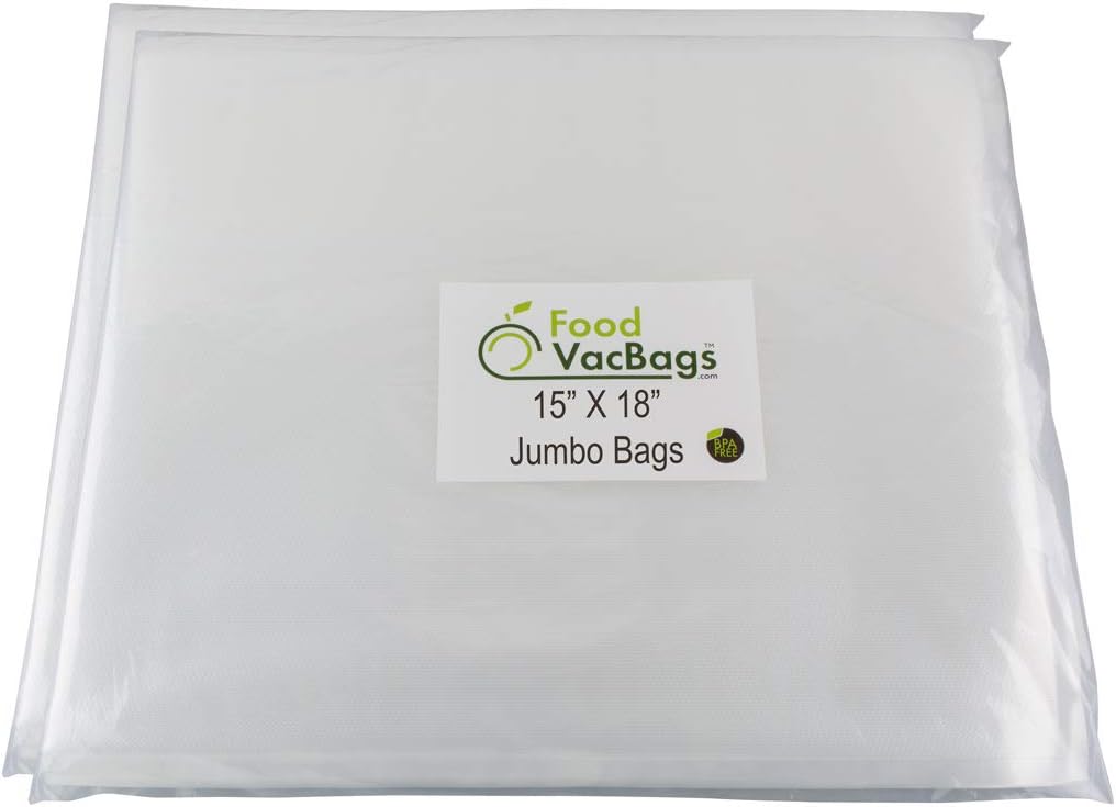 100 Count FoodVacBags Commercial Vacuum Sealer Bags