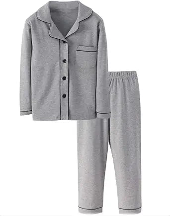 Mallimoda Kids Cotton Pajamas Set for Cozy Sleep and Play