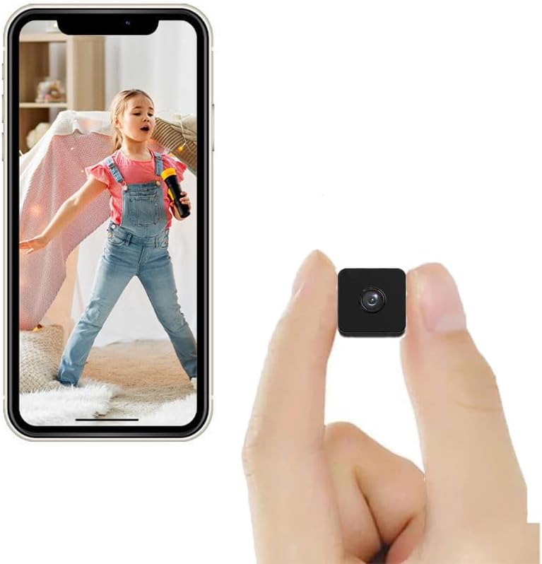 1080P WiFi Spy Cam: Night Vision & Motion Detection