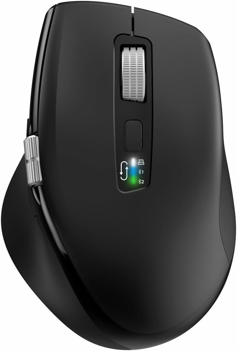 INFINMIND Wireless Mouse: Smart Scroll & Silent Action