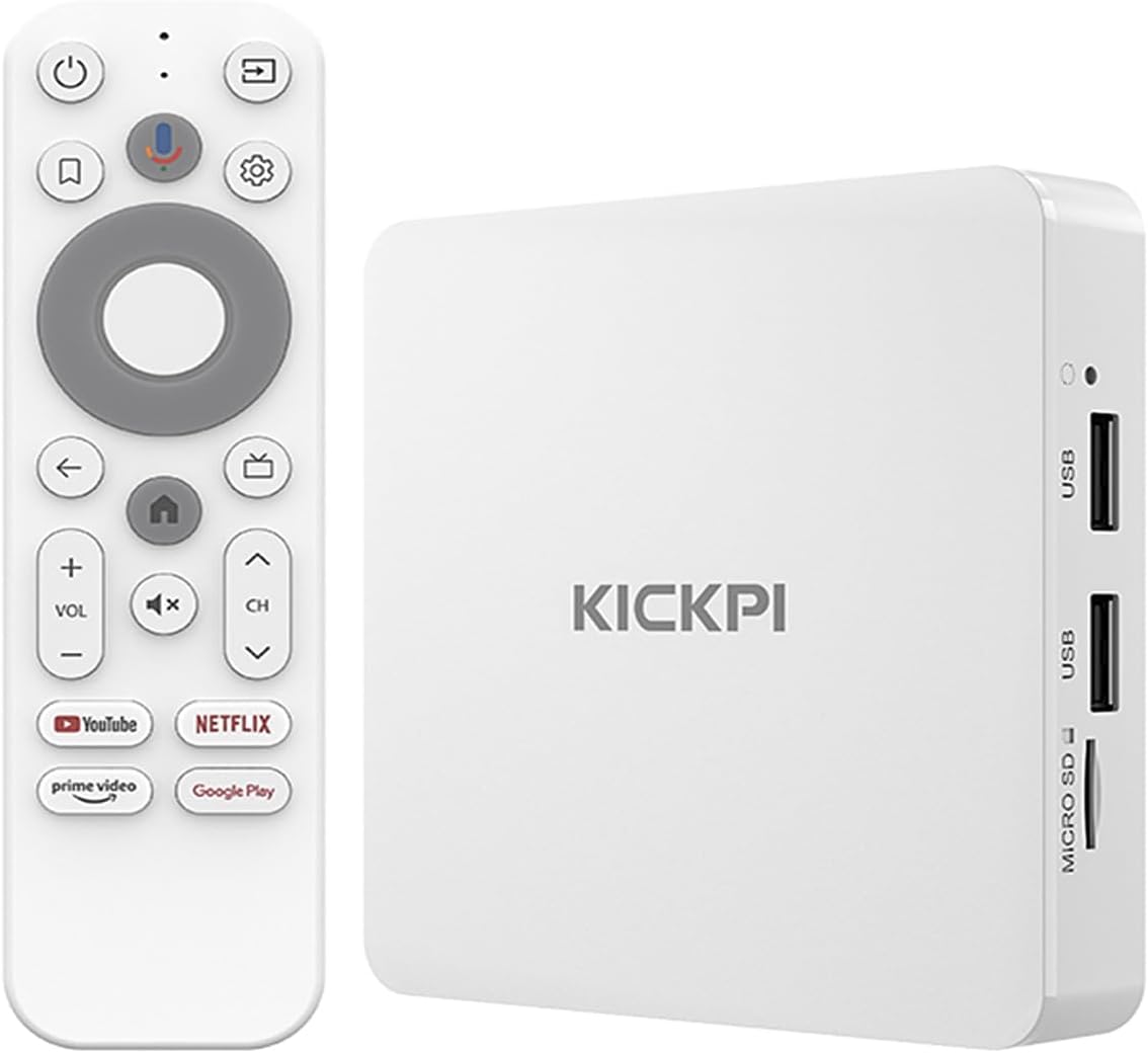 Google Certified 4K Streaming Device with Dolby Audio