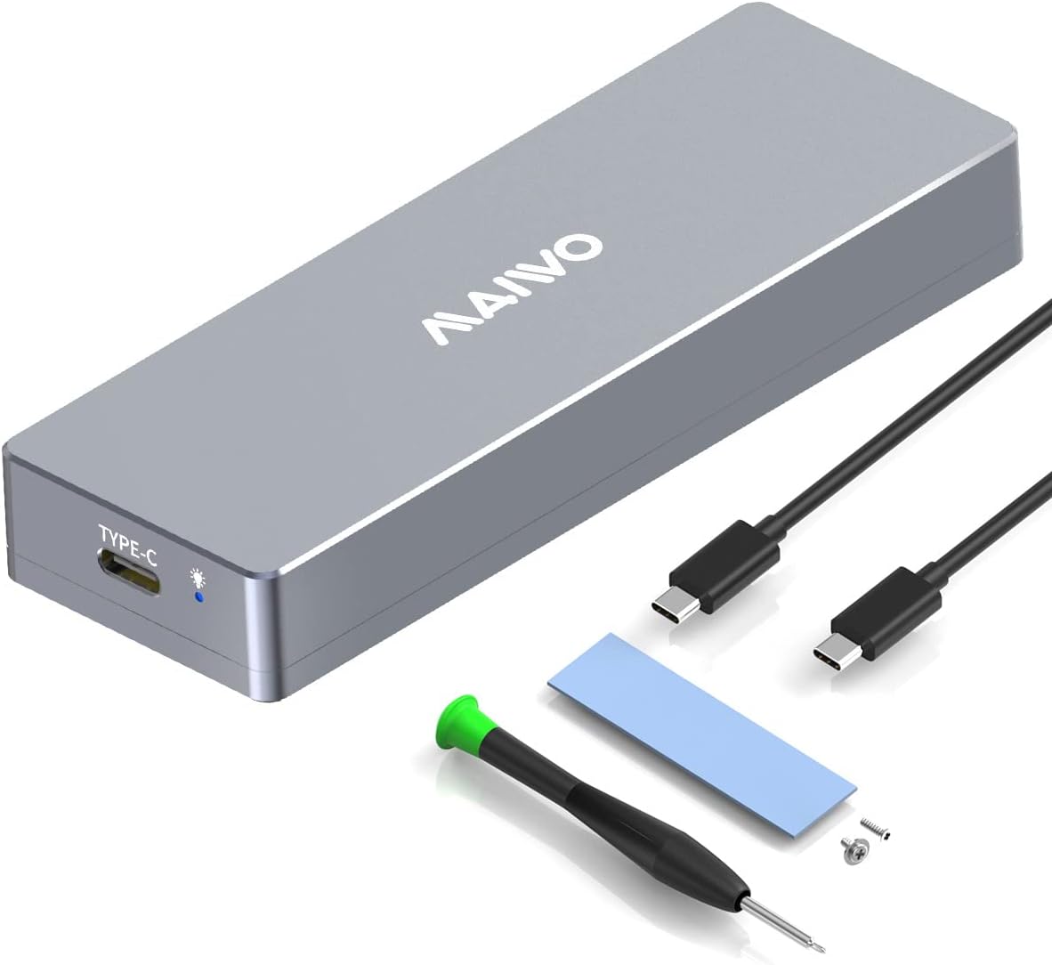 MAIWO USB C 3.2 SSD Enclosure for MacBook Pro and Air Models
