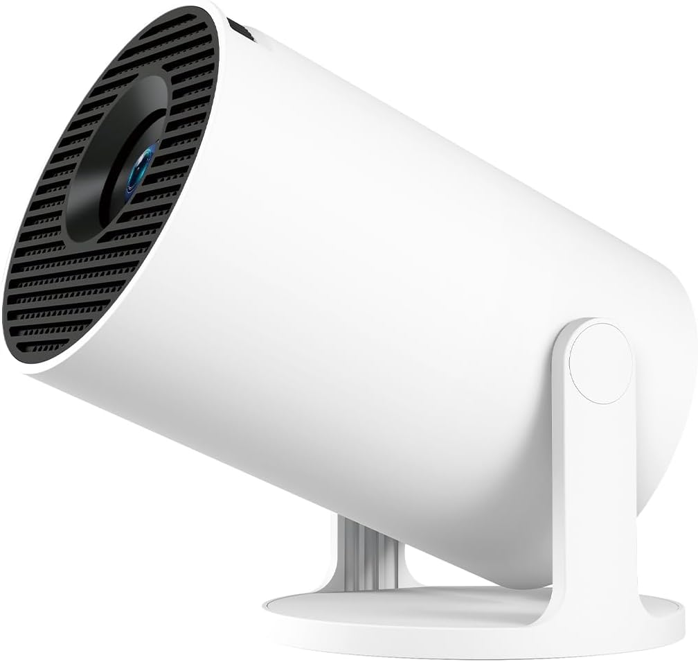 Mini Projector 4K Support with WiFi 6 and Bluetooth 5.4 Features
