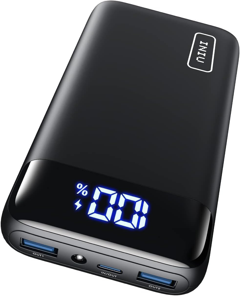 INIU 22.5W Fast Charging Power Bank | 20000mAh PD 3.0+QC 4.0 | LED Display
