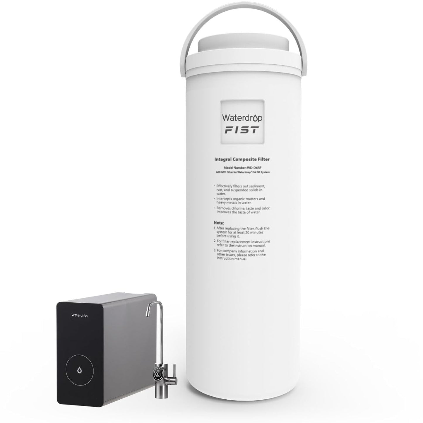 Waterdrop WD-D6RF Filter for WD-D6-B Tankless RO System