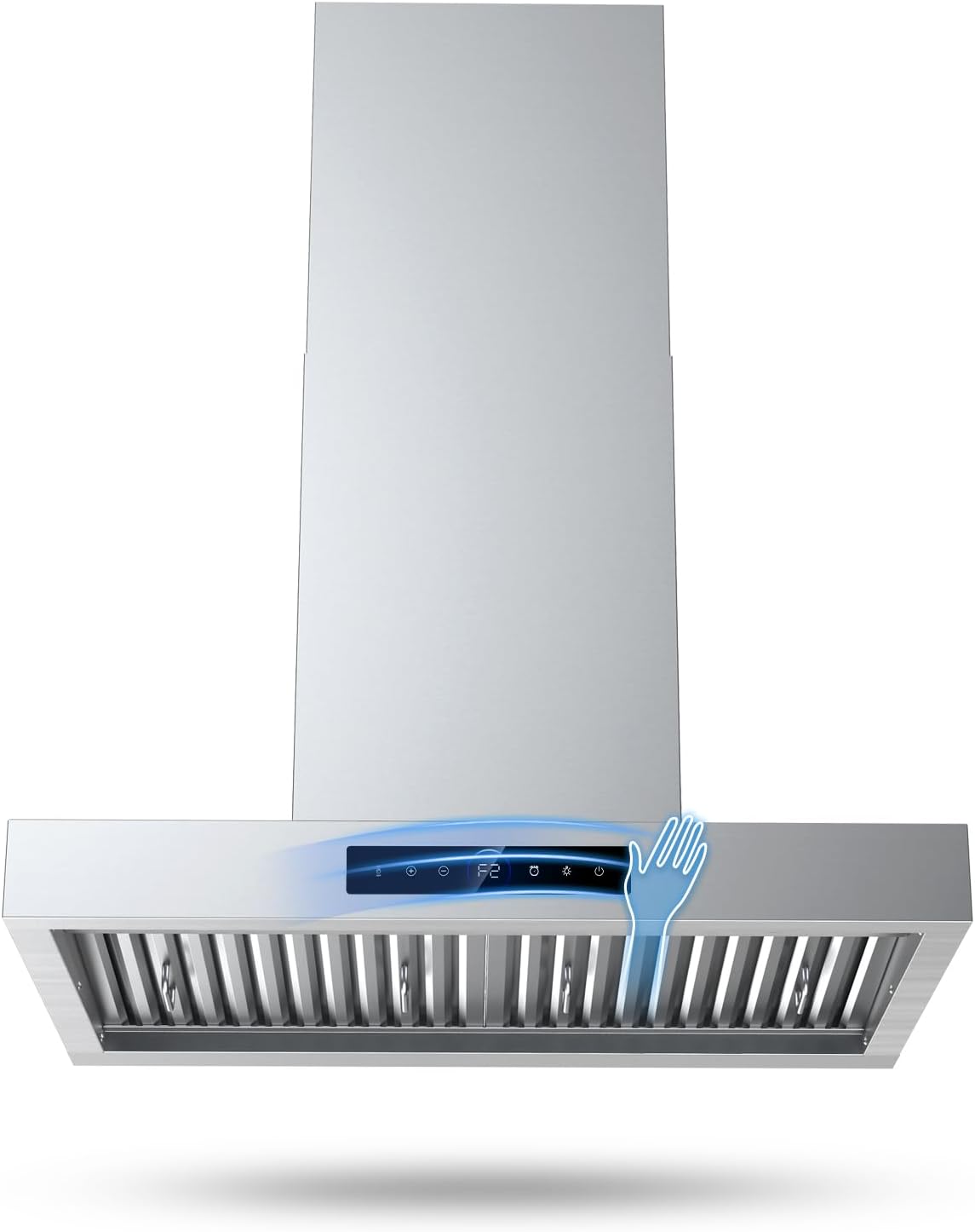30 Inch Wall Mount Range Hood 1200CFM with Smart Control Features