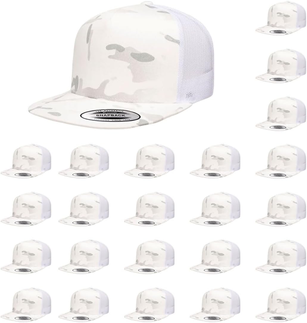 Yupoong 5-Panel Classic Trucker Cap for Ultimate Comfort