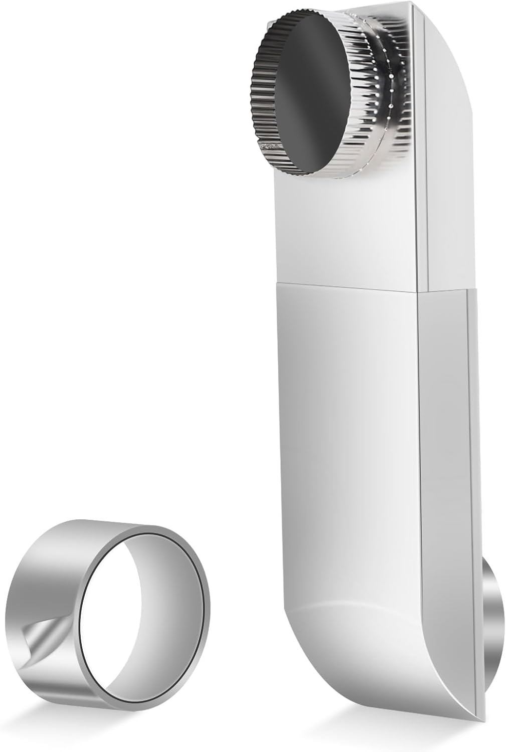 OEM Upgraded Stainless Steel Dryer Vent for Tight Spaces