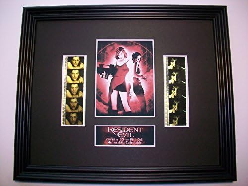 RESIDENT EVIL Framed X10 Film Cell Display Collectible Memorabilia