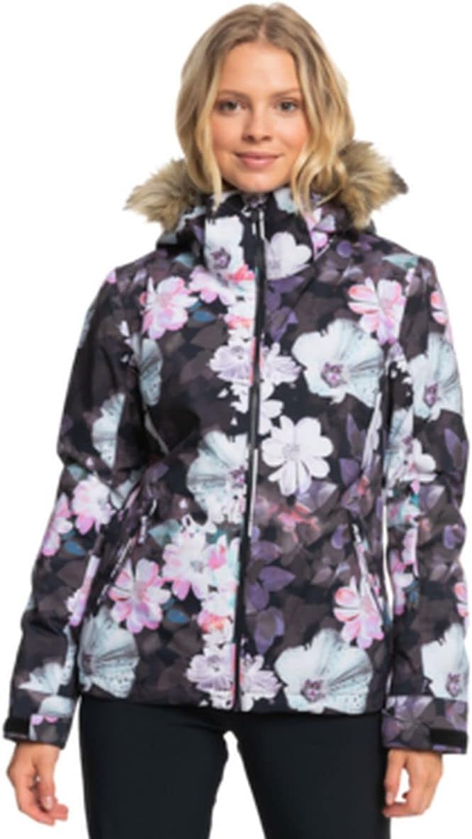Roxy Womens Jet Ski Snowboard Jacket - Stay Warm in Style!