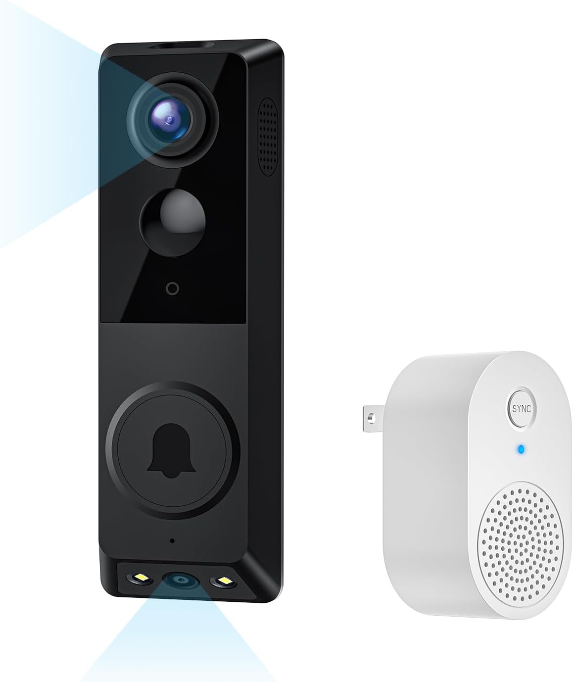 GlowPop Smart Doorbell - Enhanced Security