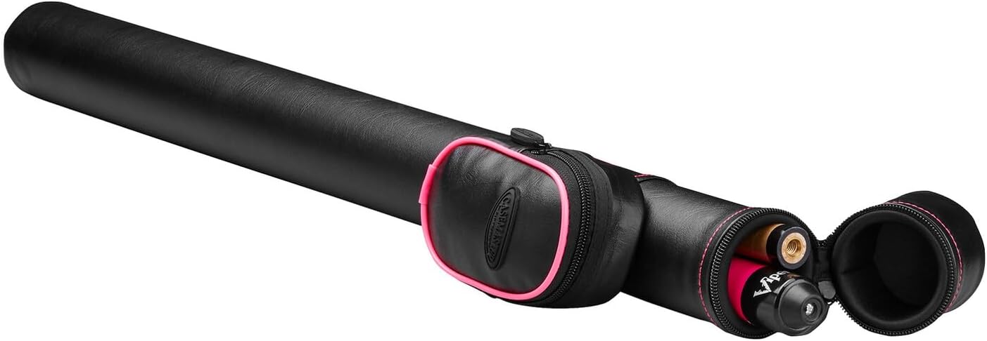 Q-Vault Supreme Billiard Pool Cue Hard Case for 2-Piece Cues