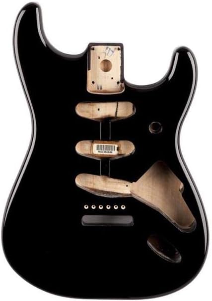 Fender Alder Strat Body - Vintage Bridge - Black