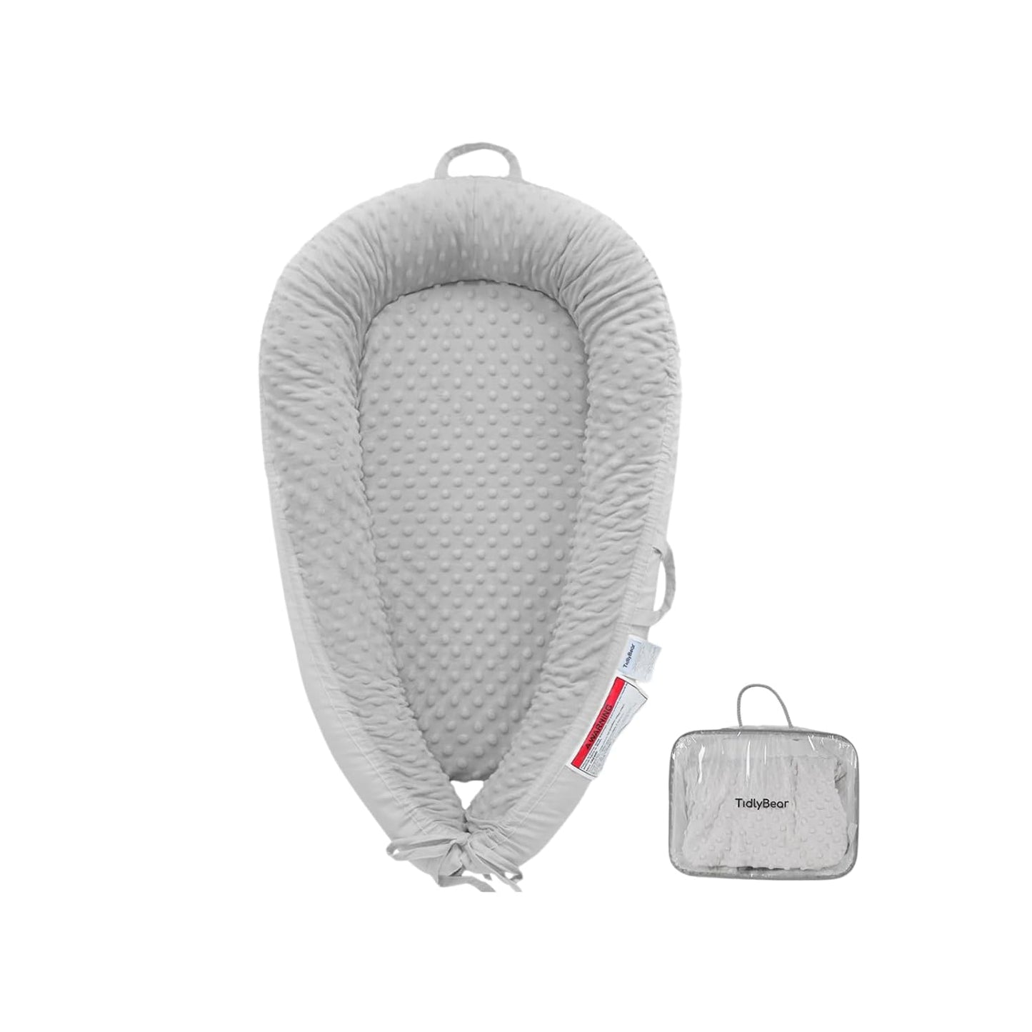 Baby Lounger for Infants 0-24 Months - Soft & Breathable Nest