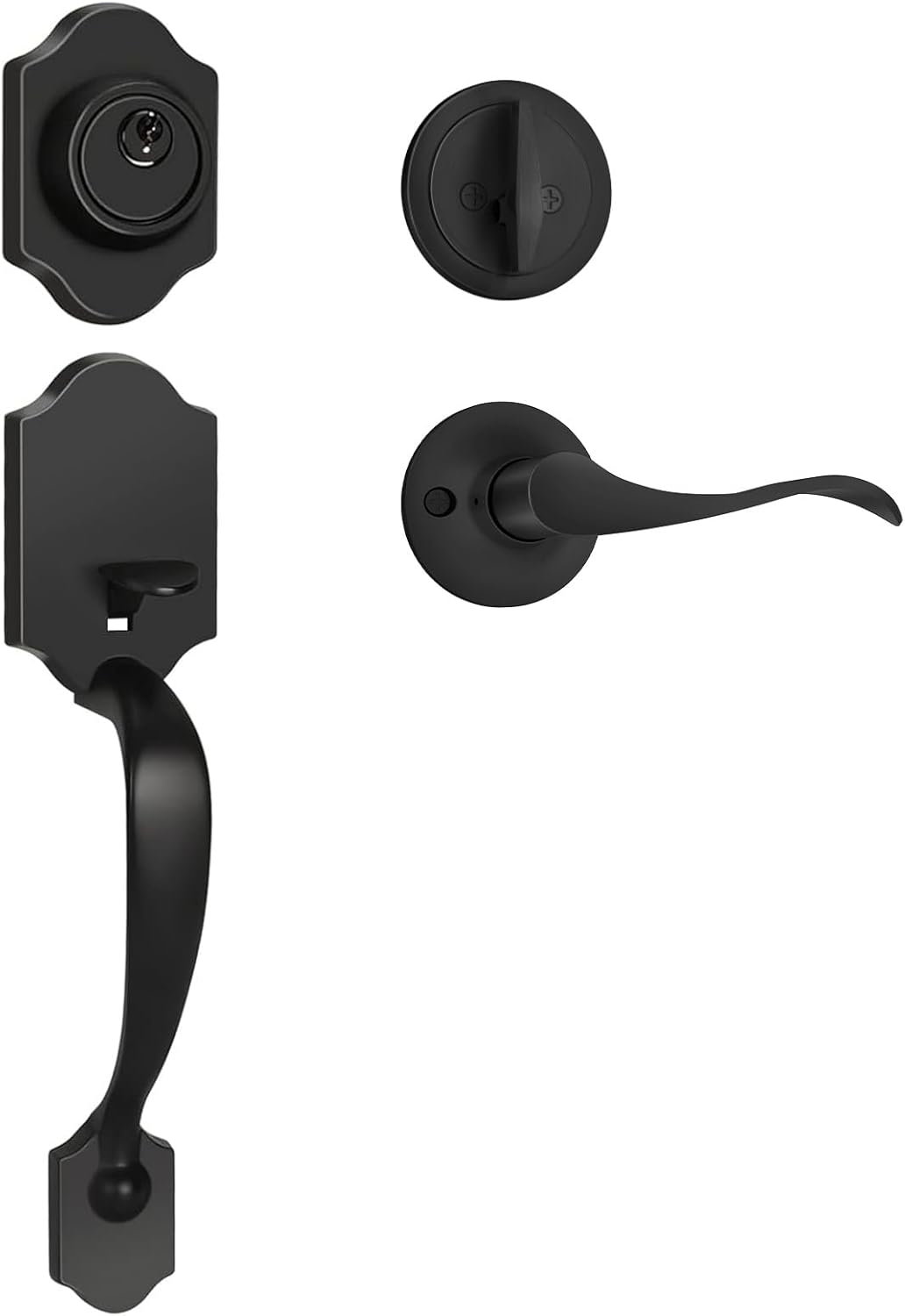 Haidms Matte Black Front Door Handle and Deadbolt Set Review