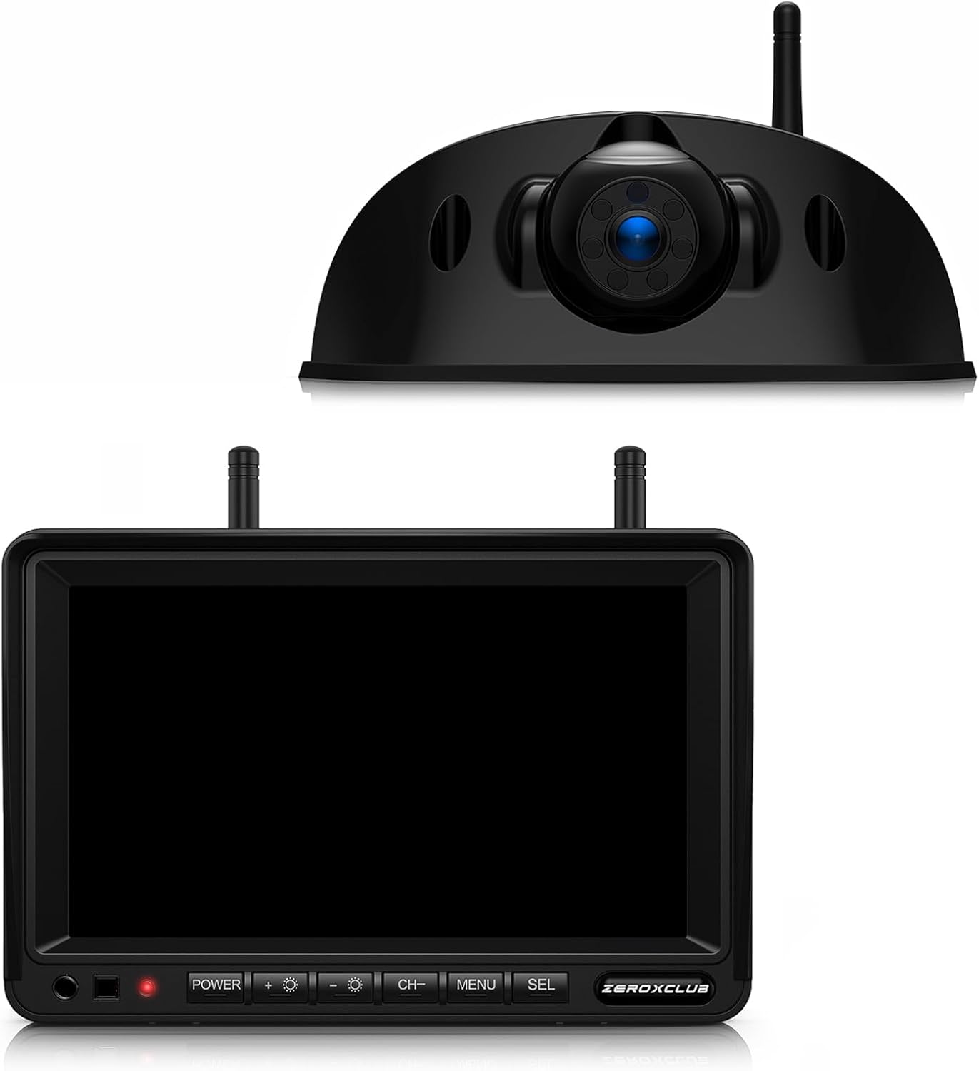 Crystal Clear RV Backup Camera System, Night Vision, IP69K Waterproof