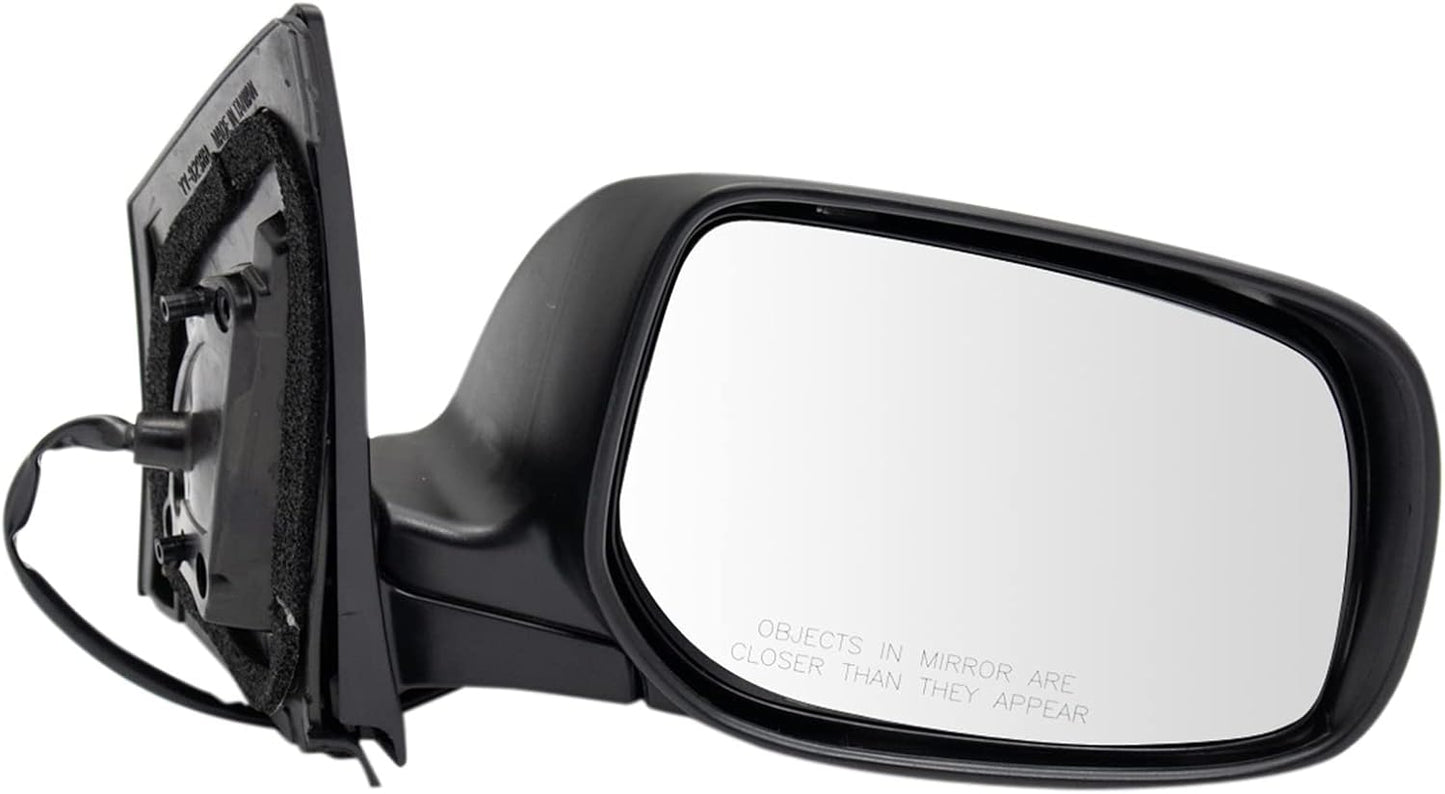 TRQ Power Door Mirror for 09-13 Toyota Corolla - Right Side