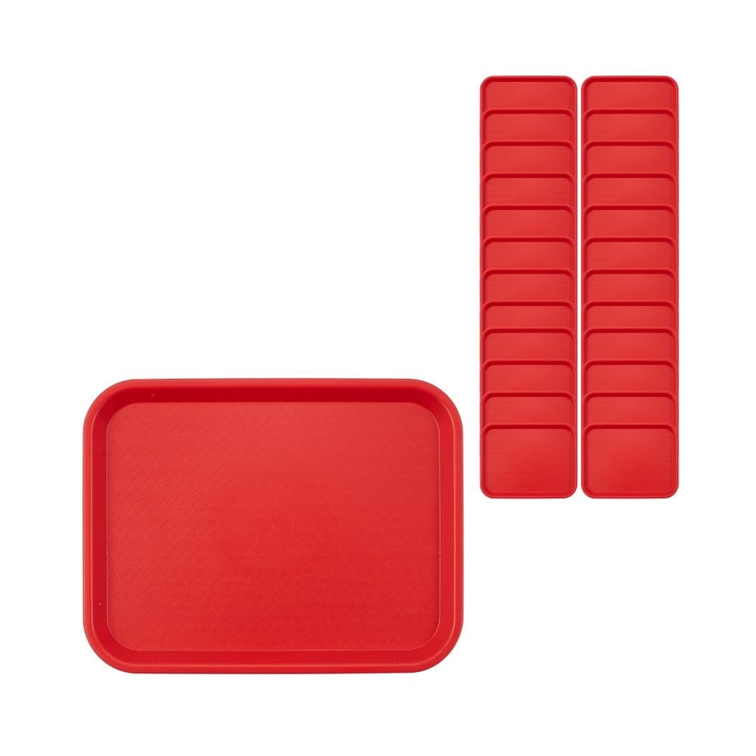 Carlisle Cafeteria Fast Food Tray - Durable and Versatile Design