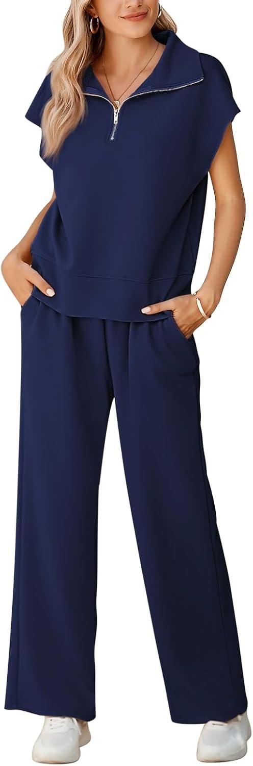 Pink Queen Womens Two Piece Outfits for Summer Comfort and Style