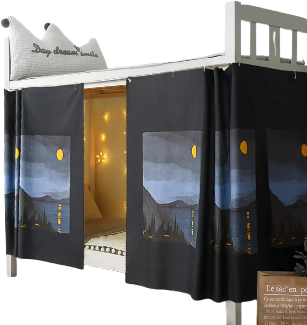Dorm Privacy Curtains: Dustproof & Breathable!