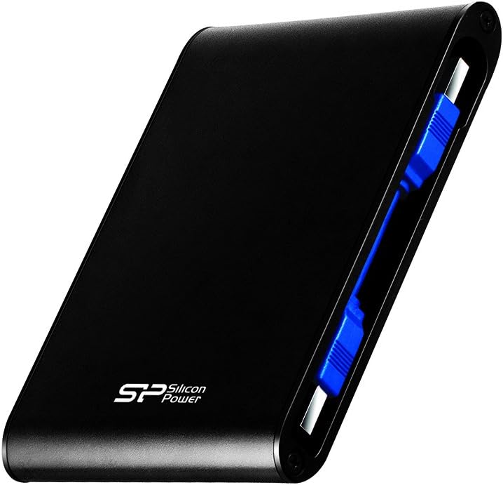 SP Silicon Power 1TB Armor A80 Waterproof HDD, USB 3.0, Blue