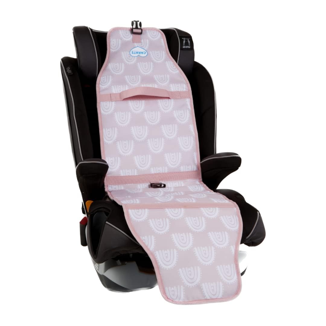 Car Seat Cooling Pad for Babies and Kids - Love Pink Comfort