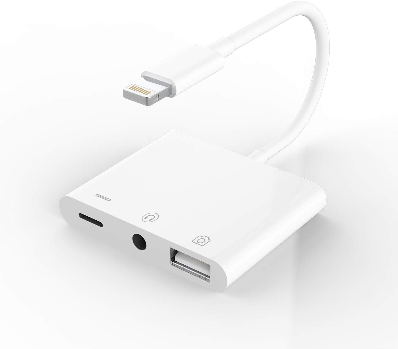 Apple Certified 3.5mm Headphone Adapter & Charger Dongle