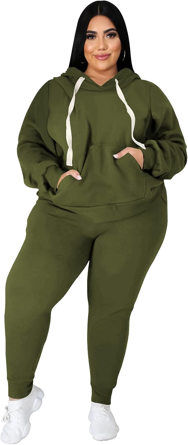 Women's Plus Size Two Piece Outfits for Comfort and Style