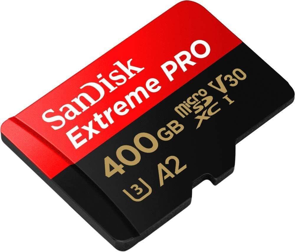 High-Speed 400GB SanDisk Extreme Pro Memory Card