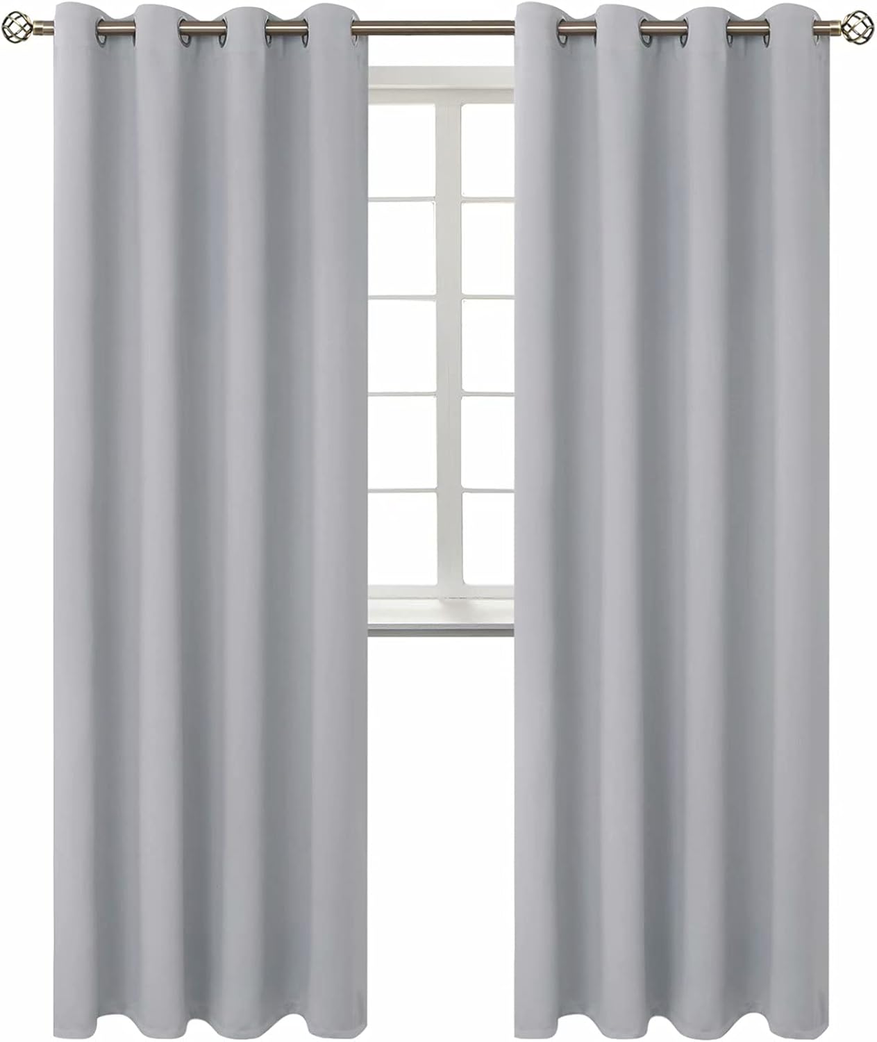 BGment Room Darkening Curtains for Bedroom - 95 Inch Panels