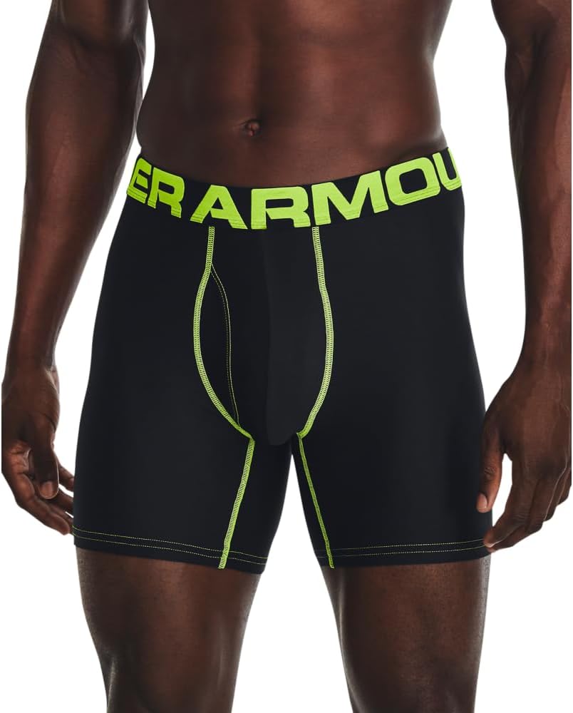 Under Armour Men's Multi-Pack Tech Boxer Briefs for Comfort