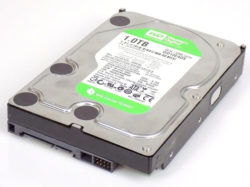 WD 1TB Green Hard Drive - High Capacity Energy Efficient