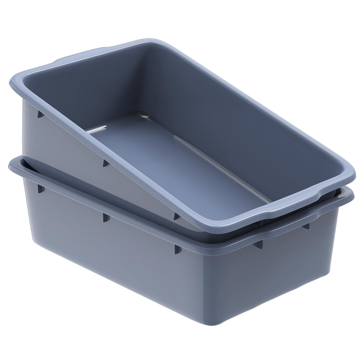 8.6 Gallon Plastic Bus Tubs for Restaurant Kitchen Storage