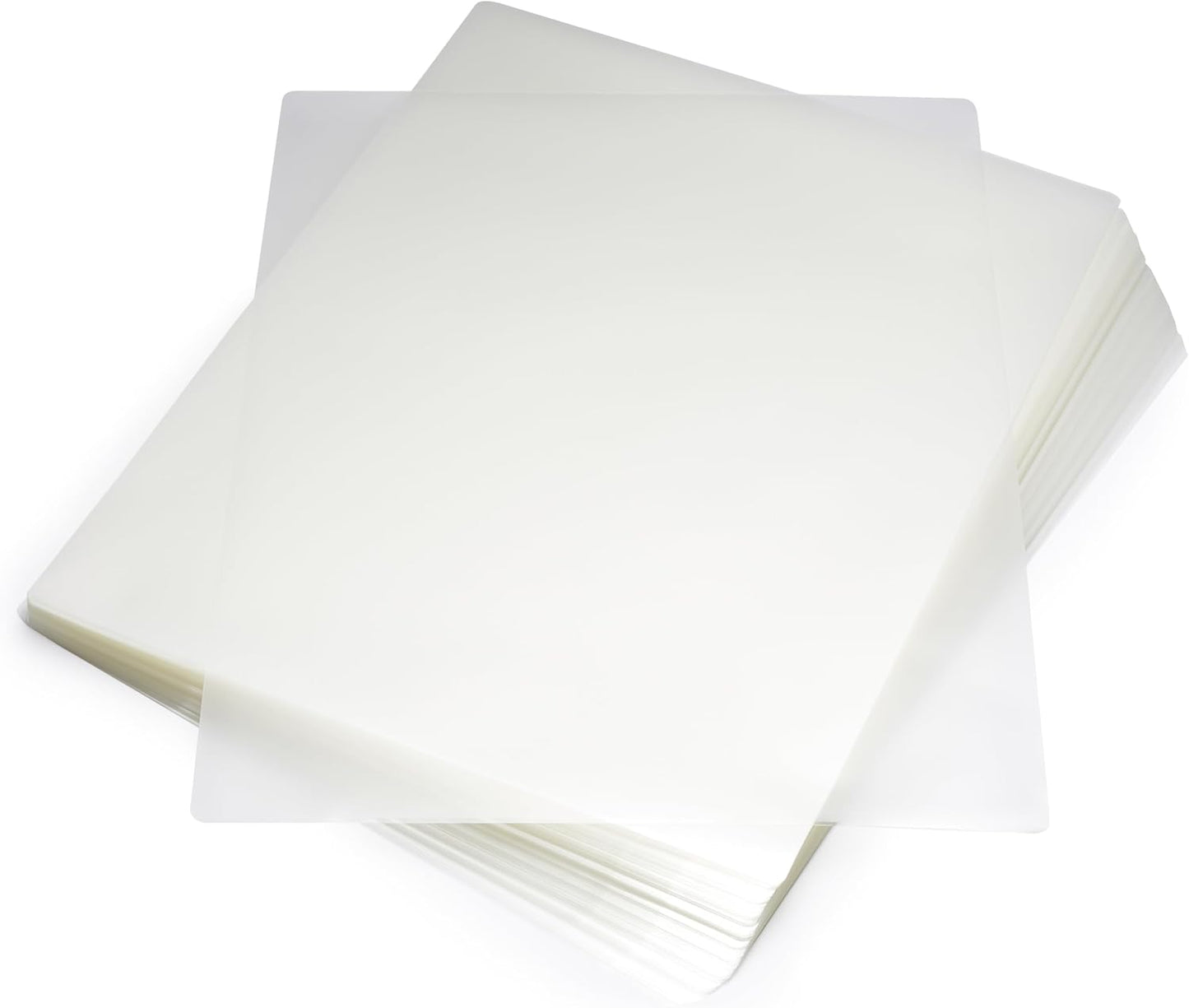 Crystal Clear Laminator Sheets - 100-Pack, 3 mil