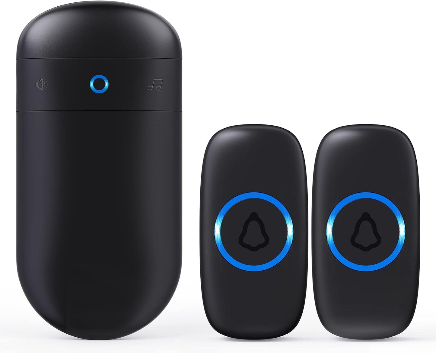 SECRUI Wireless Doorbell: 52 Chimes, 5 Levels, 1000FT+