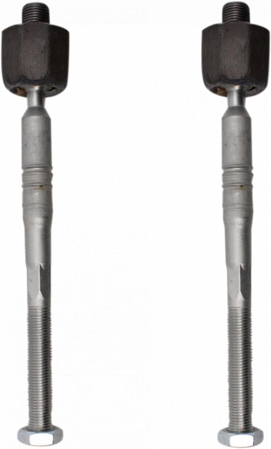 TRQ Front Inner Tie Rod Set for 2014-2018 BMW X5 and X6