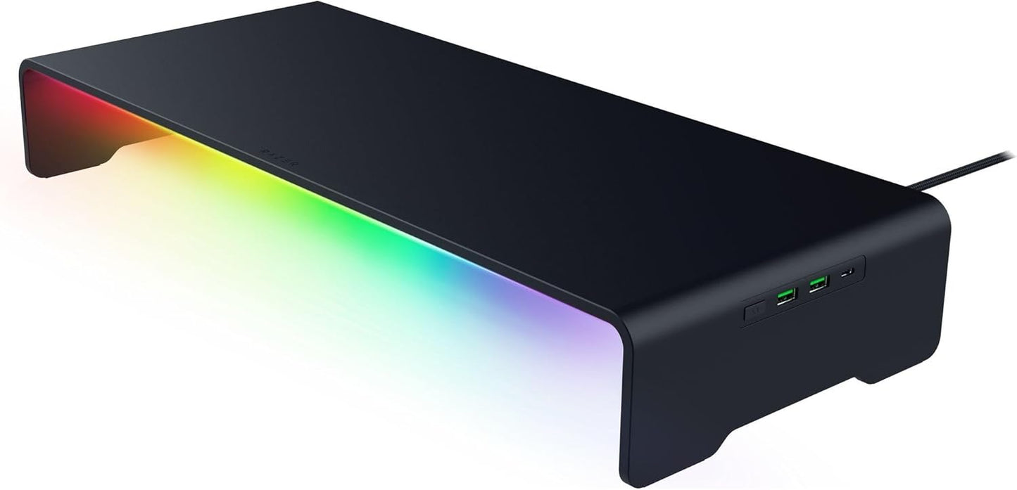 Razer Monitor Stand Chroma: Ergonomic Height & 4 Port Hub